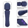 charisma allure masseur double moteurs 12 fonctions 17,25 cm x 4,5 cm violet