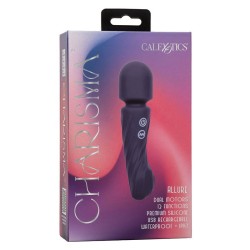 charisma allure masseur double moteurs 12 fonctions 17,25 cm x 4,5 cm violet