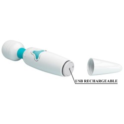 vibrateur cloud wand 7 vibrations blanc