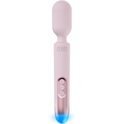 prowand vibrateur wand télécommande + application gratuite rose