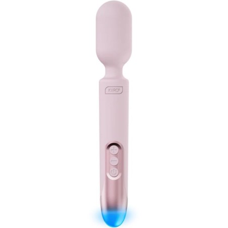 prowand vibrateur wand télécommande + application gratuite rose