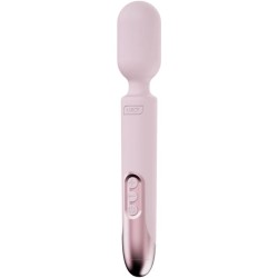 prowand vibrateur wand télécommande + application gratuite rose