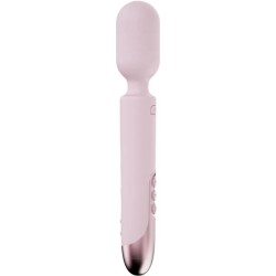 prowand vibrateur wand télécommande + application gratuite rose