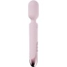 prowand vibrateur wand télécommande + application gratuite rose