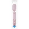 prowand vibrateur wand télécommande + application gratuite rose
