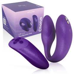 vibrateur chorus pour couples avec contrôle de squeeze lilas