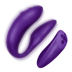 vibrateur chorus pour couples avec contrôle de squeeze lilas