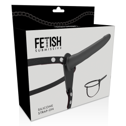 silicone noir 15 cm
