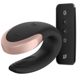 vibrateur double love luxury partner noir