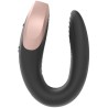 vibrateur double love luxury partner noir