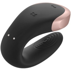 vibrateur double love luxury partner noir