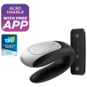 vibrateur partenaire double fun noir