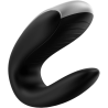 vibrateur partenaire double fun noir