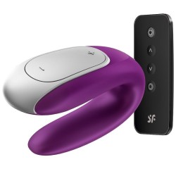 vibrateur partenaire double fun violet