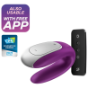 vibrateur partenaire double fun violet
