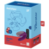 vibrateur partenaire double fun violet