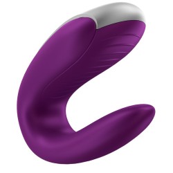 vibrateur partenaire double fun violet