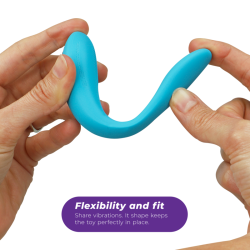 sync go double stimulateur turquoise