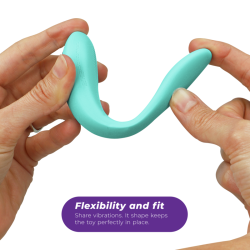 sync lite stimulateur de clitoris turquoise