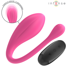 janice u vibrateur double stimulation 10 vibrations rose télécommande