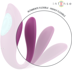 annie vibrateur et stimulateur en u violet télécommande