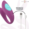 annie vibrateur et stimulateur en u violet télécommande