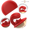 vibrateur & stimulateur mariah en forme de u 10 vibrations rouge
