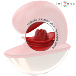vibrateur & stimulateur mariah en forme de u 10 vibrations rouge