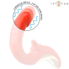 vibrateur et stimulateur paulina en forme de u rouge
