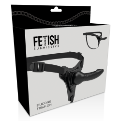 silicone noir réaliste 16 cm