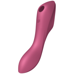 stimulateur et vibrateur curvy trinity 3 rouge