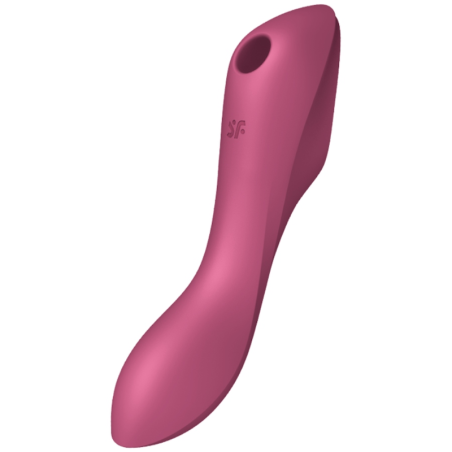 stimulateur et vibrateur curvy trinity 3 rouge