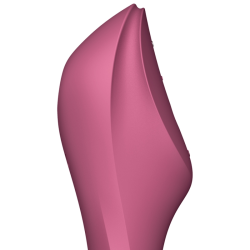 stimulateur et vibrateur curvy trinity 3 rouge