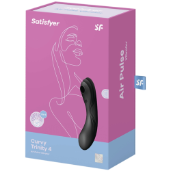 stimulateur et vibrateur curvy trinity 4 noir