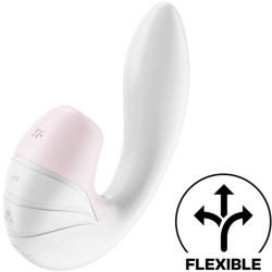 supernova air pulse stimulateur et vibration blanc