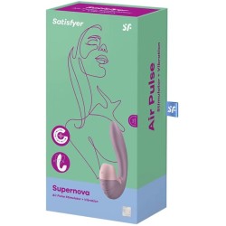 supernova air pulse stimulateur et vibration rose