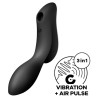vibrateur curvy trinity 2 air pulse noir