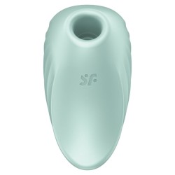stimulateur et vibrateur pearl diver vert