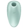 stimulateur et vibrateur pearl diver vert