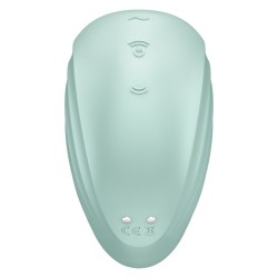 stimulateur et vibrateur pearl diver vert