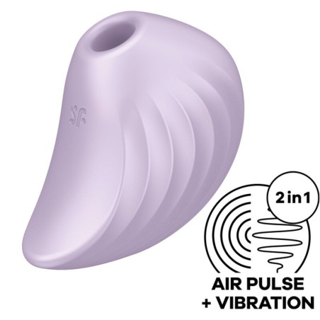 stimulateur et vibrateur pearl diver violette