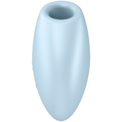 cutie heart stimulateur et vibrateur de pulse d'air bleu