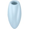 cutie heart stimulateur et vibrateur de pulse d'air bleu