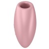 cutie heart stimulateur et vibrateur de pulse d'air rose