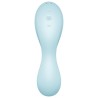 application stimulateur et vibrateur curvy trinity 5 bleu