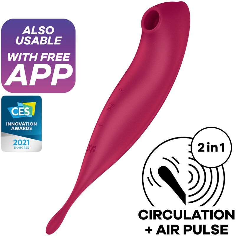 application de stimulateur et vibrateur twirling pro+ rouge application de stimulateur et vibrateur twirling pro+ rouge