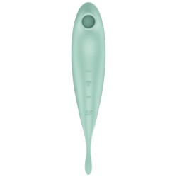 application de stimulateur et vibrateur twirling pro+ vert