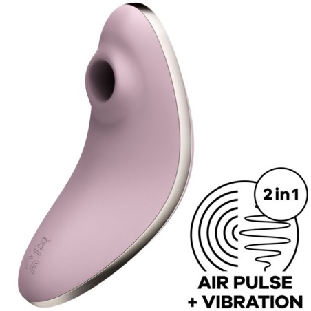vulva lover 1 stimulateur et vibrateur air pulse violet
