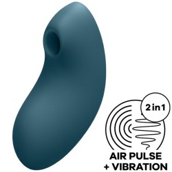 stimulateur et vibrateur vulva lover 2 air pulse bleu