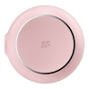 stimulateur et vibrateur double air pulse pro to go 3 rose